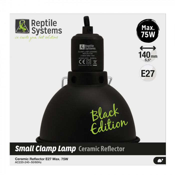 Lampe pince réflecteur Black Clamp S