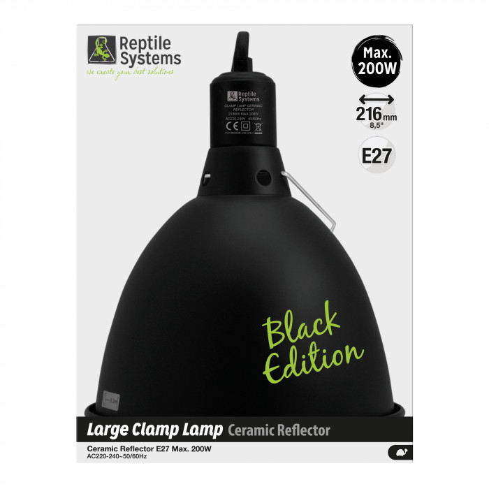 Lampe pince réflecteur Black Clamp L